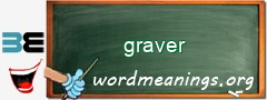 WordMeaning blackboard for graver